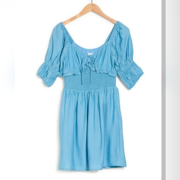 NSR Dresses & Skirts - NSR, Sylvie Dress In‎ Blue, Size Medium
